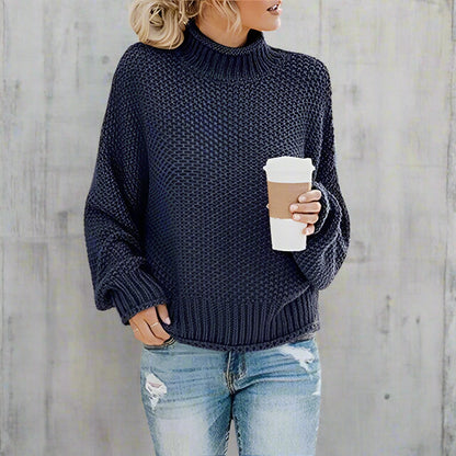Serena | Boho Chic Knit Pullover Sweater - Northeart Couture