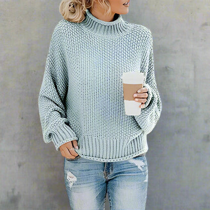 Serena | Boho Chic Knit Pullover Sweater - Northeart Couture