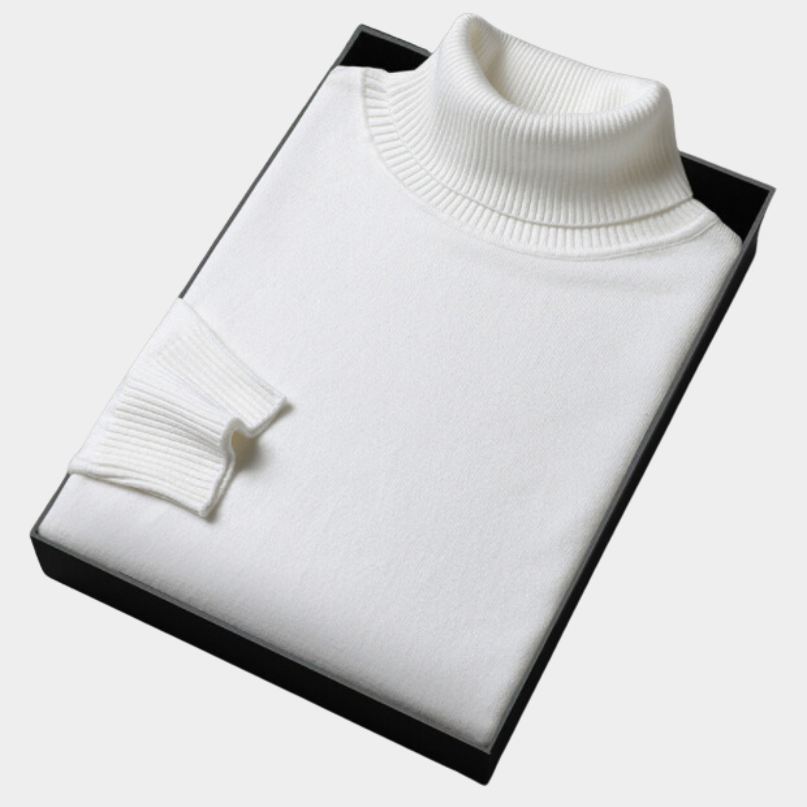 Davidson | Classic Knitted Turtleneck Sweater for Men Timeless Style and Comfort - Northeart Couture