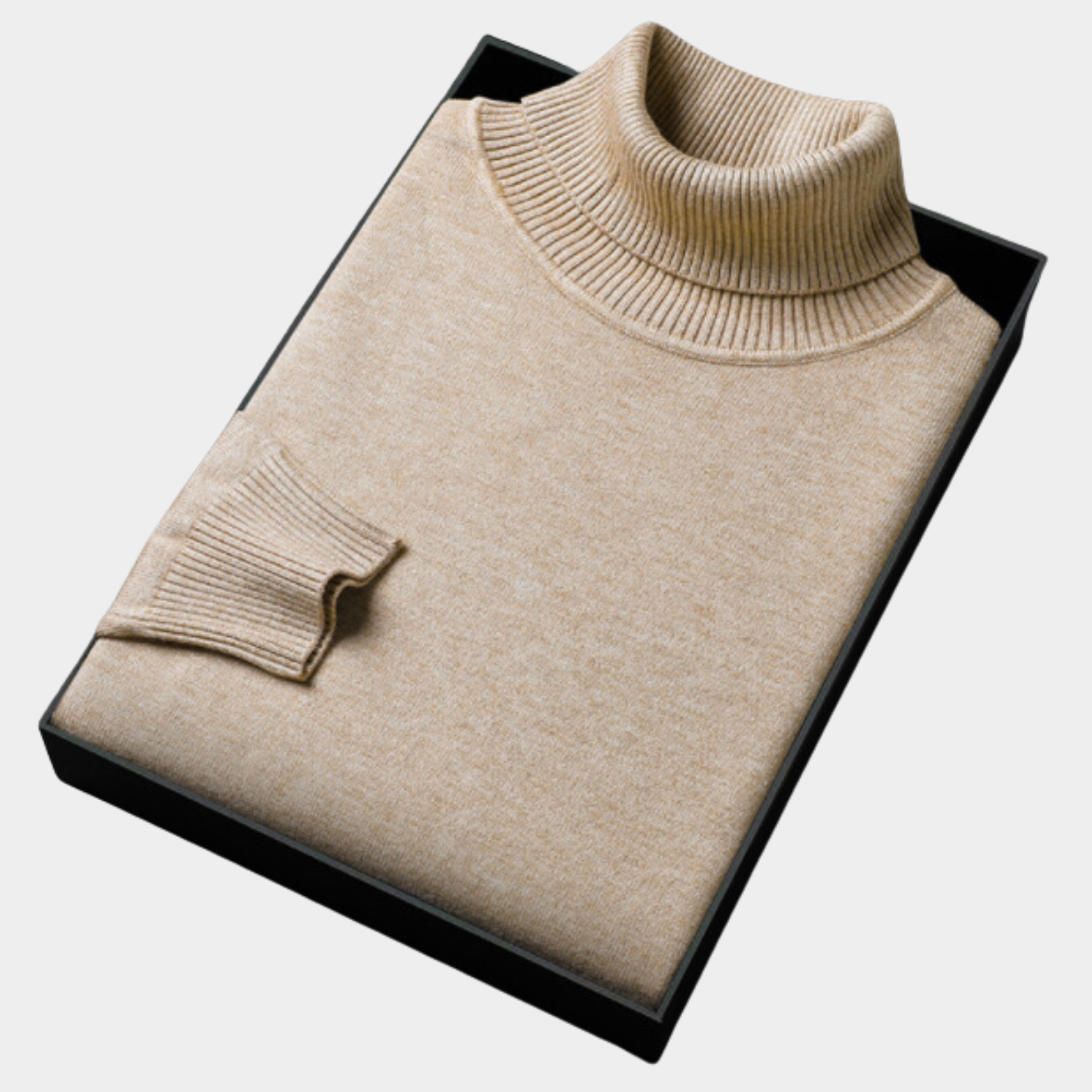 Davidson | Classic Knitted Turtleneck Sweater for Men Timeless Style and Comfort - Northeart Couture