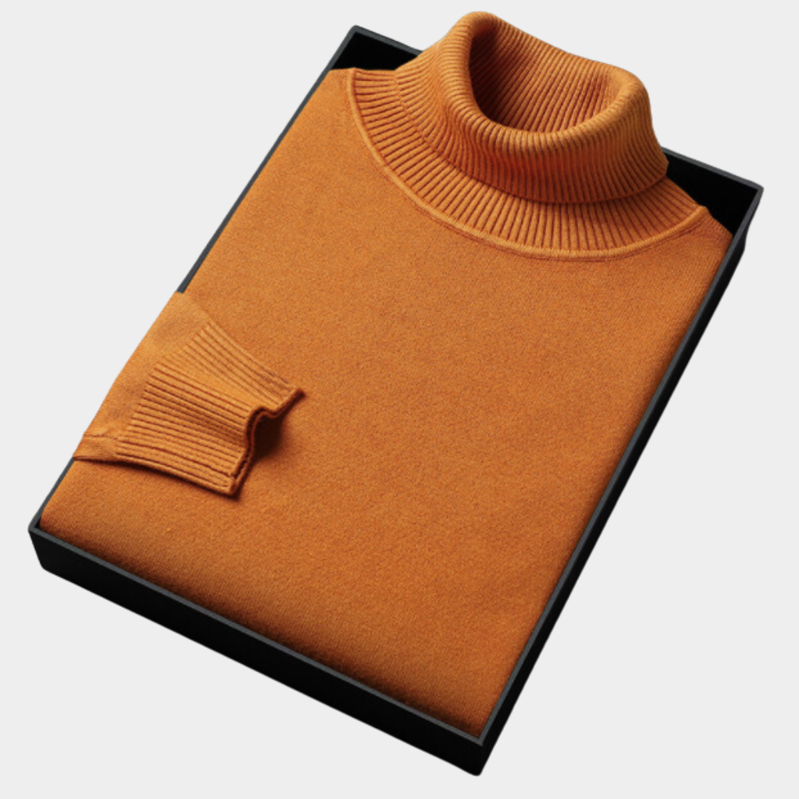 Davidson | Classic Knitted Turtleneck Sweater for Men Timeless Style and Comfort - Northeart Couture