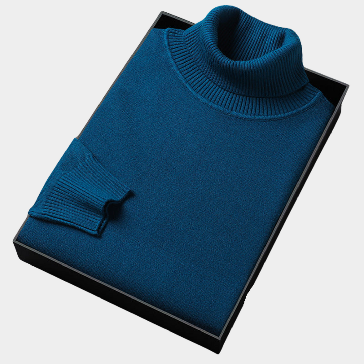 Davidson | Classic Knitted Turtleneck Sweater for Men Timeless Style and Comfort - Northeart Couture