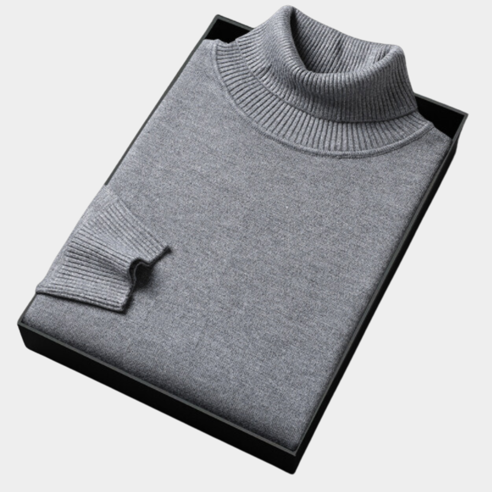 Davidson | Classic Knitted Turtleneck Sweater for Men Timeless Style and Comfort - Northeart Couture