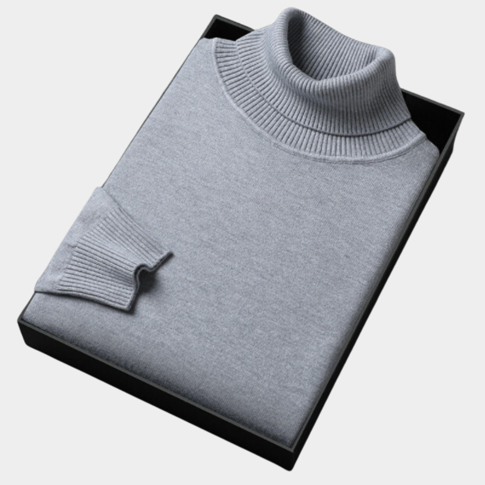 Davidson | Classic Knitted Turtleneck Sweater for Men Timeless Style and Comfort - Northeart Couture