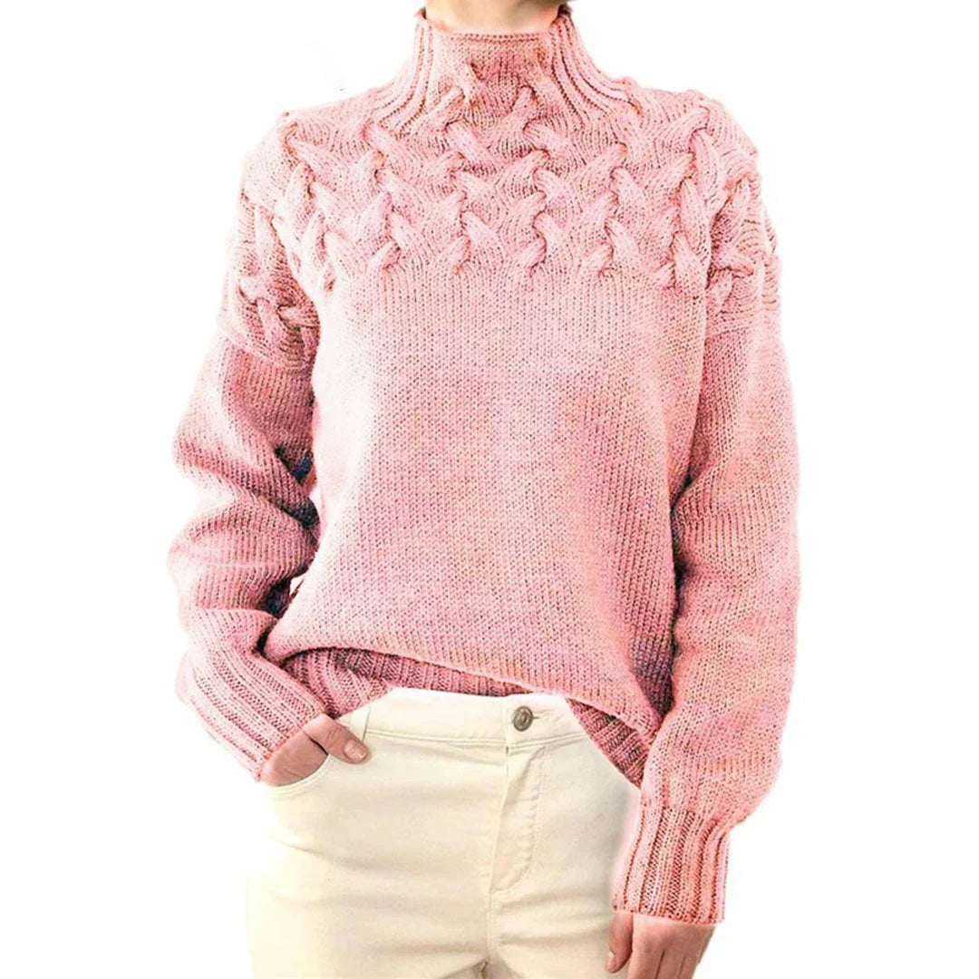 Vesta | Classic Knitted Turtleneck Sweater for Women Cozy Elegance for Every Season - Northeart Couture