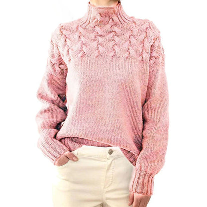 Vesta | Classic Knitted Turtleneck Sweater for Women Cozy Elegance for Every Season - Northeart Couture