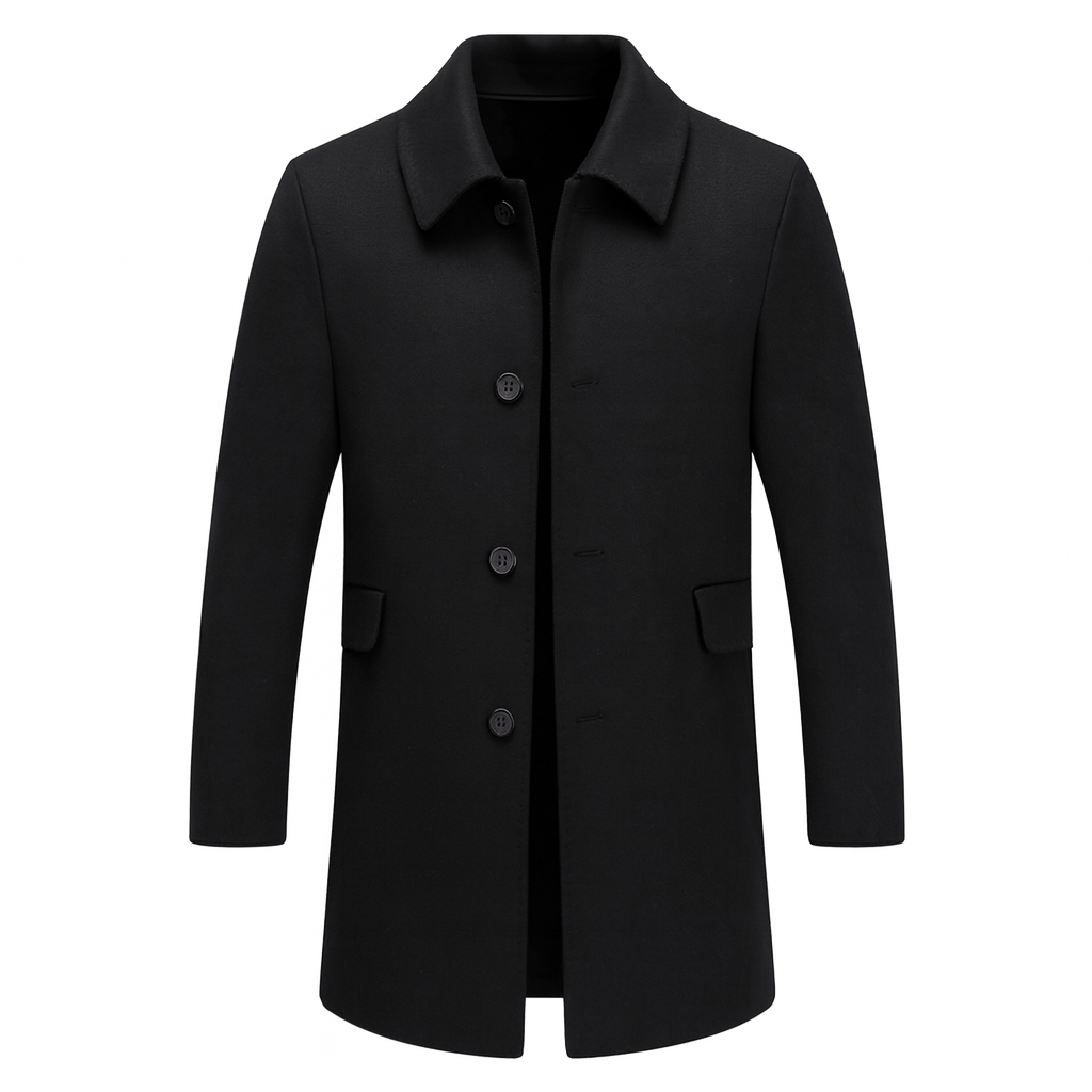 Augustus | Classic Tailored Overcoat for Effortless Sophistication - Northeart Couture