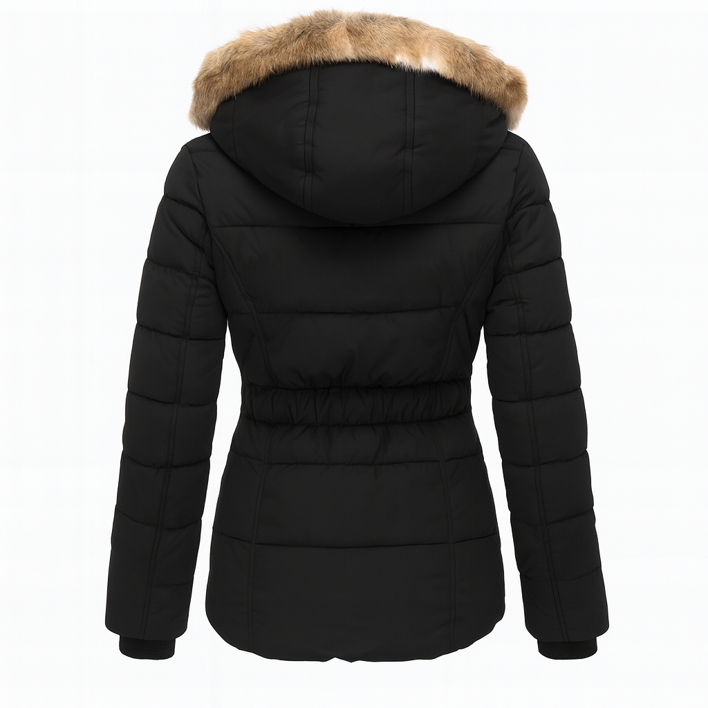 Aurora | Slim Fit Women Winter Jacket with Hood - Northeart Couture