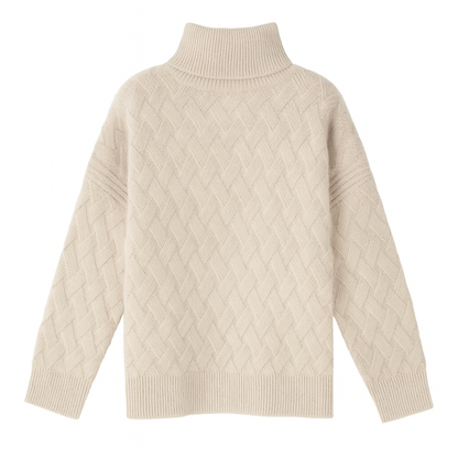 Isabella | Luxe Cashmere Turtleneck Sweater - Northeart Couture
