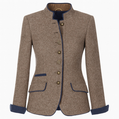 Isabella | Women Wool Knit Button Cardigan - Northeart Couture