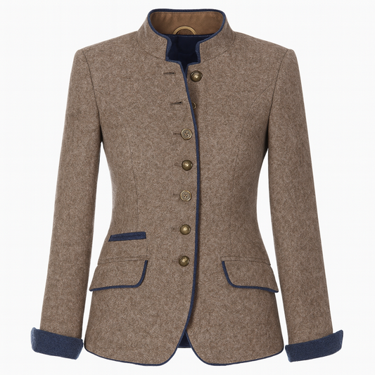 Isabella | Women Wool Knit Button Cardigan - Northeart Couture