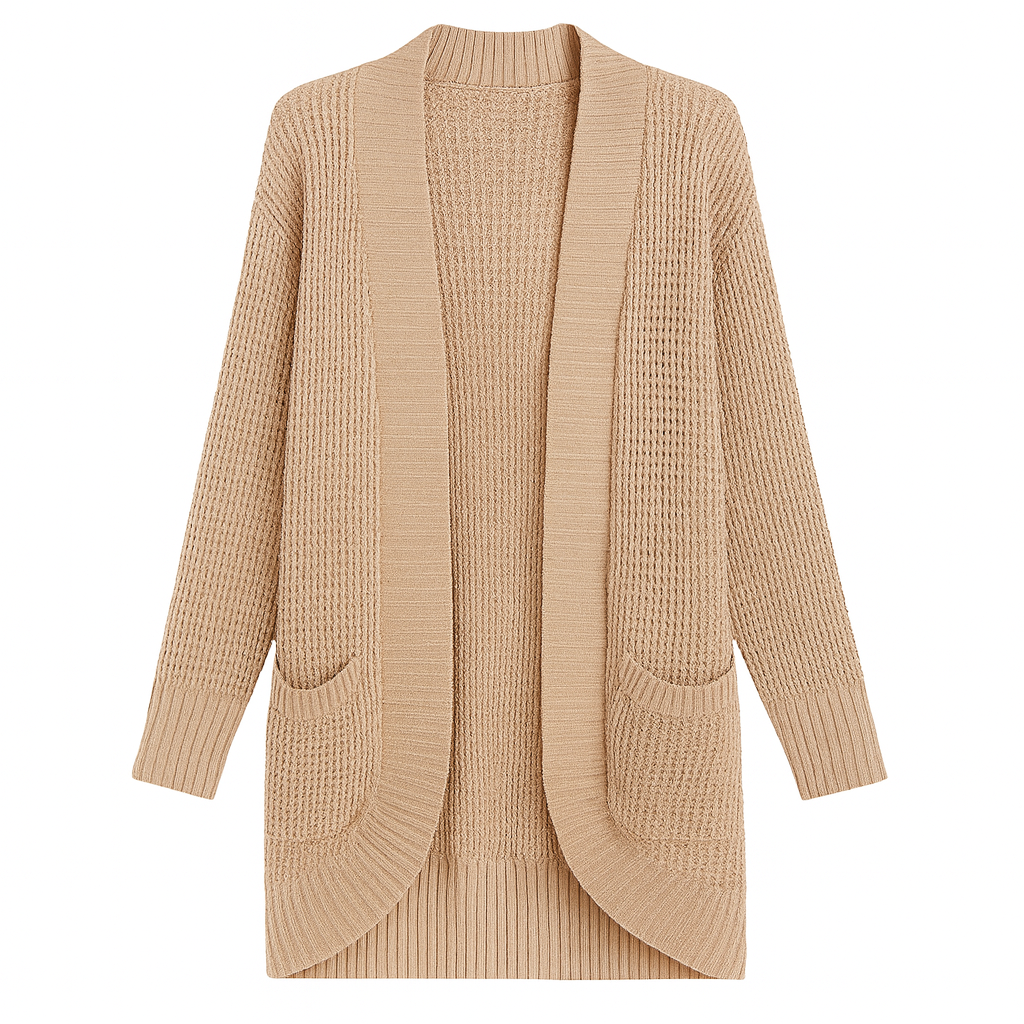 Luna | Loose-Fit Long Sleeve Knit Cardigan - Northeart Couture