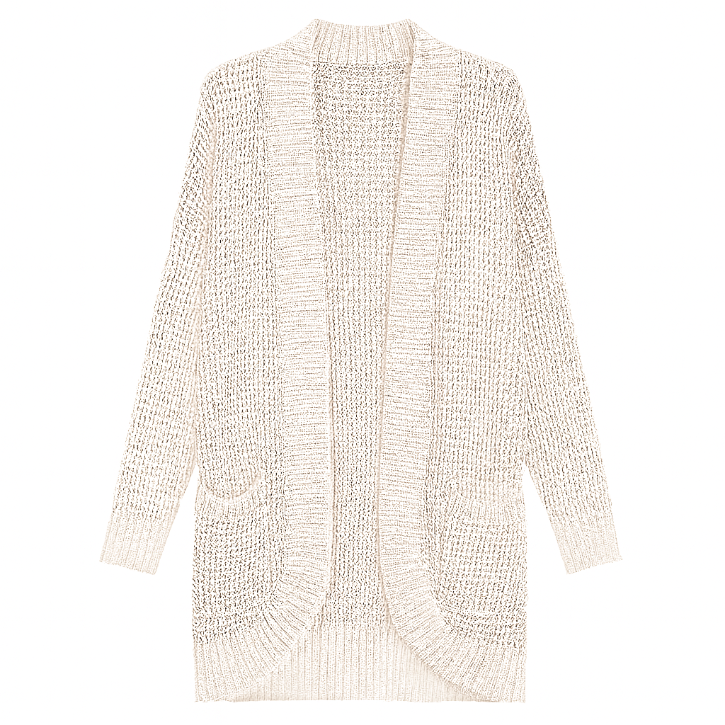 Luna | Loose-Fit Long Sleeve Knit Cardigan - Northeart Couture