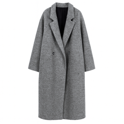 Kelly | Elegant Long Women Winter Coat with Classic Tailored Design - Northeart Couture