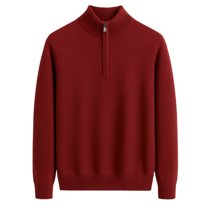 Alicante | Cashmere Half-Zip Sweater Soft - Northeart Couture