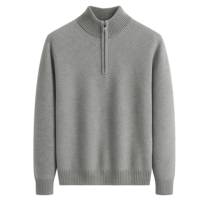 Alicante | Cashmere Half-Zip Sweater Soft - Northeart Couture