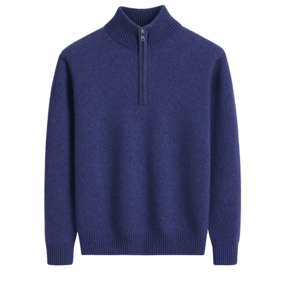 Alicante | Cashmere Half-Zip Sweater Soft - Northeart Couture