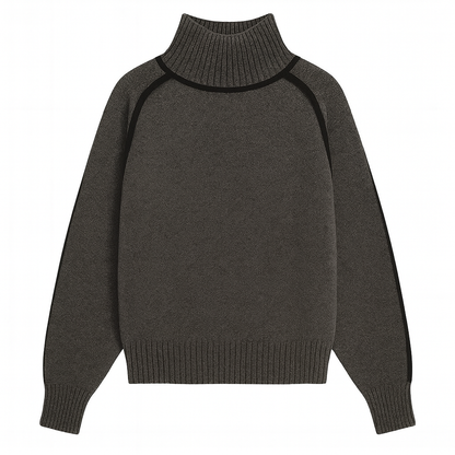 Alizée | Soft Knit Turtleneck Sweater - Northeart Couture