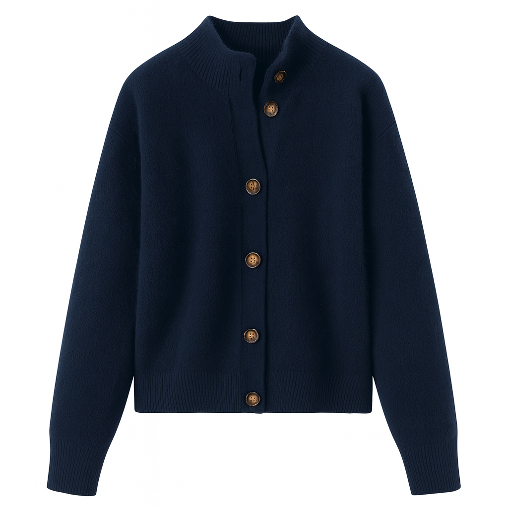 Amélie | Chic Knit Button Cardigan - Northeart Couture