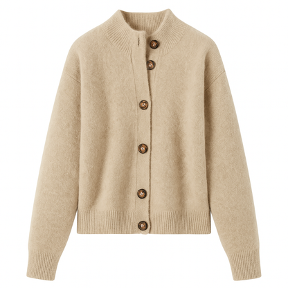Amélie | Chic Knit Button Cardigan - Northeart Couture