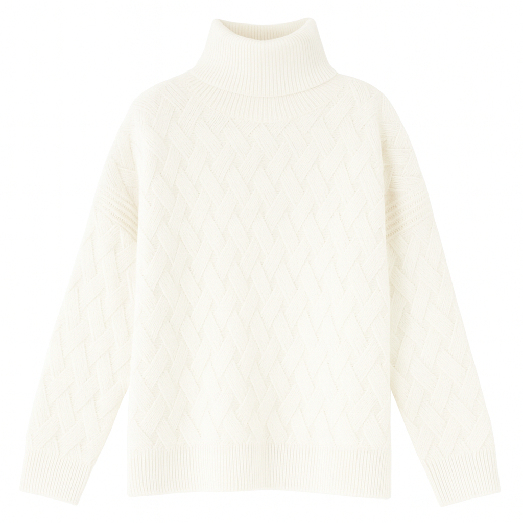 Isabella | Luxe Cashmere Turtleneck Sweater - Northeart Couture