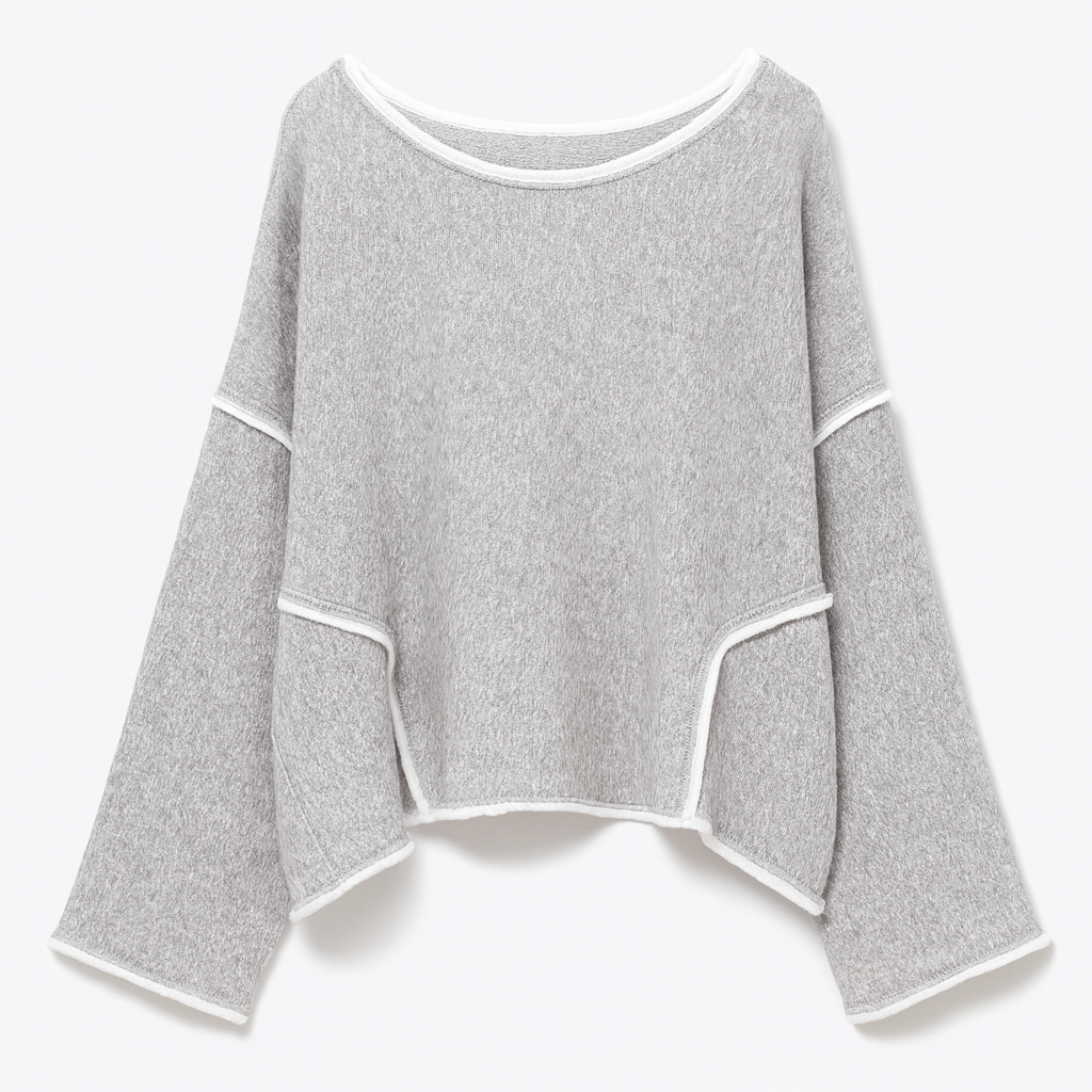Maya | Bohemian Oversized Casual Pullover Sweater - Northeart Couture