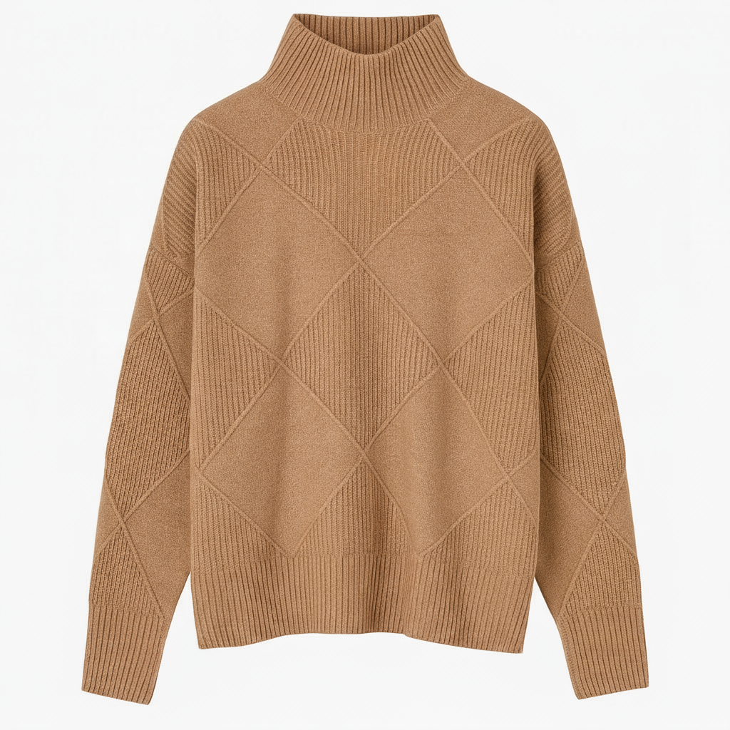Adelina | Elegant Soft Turtleneck Sweater - Northeart Couture