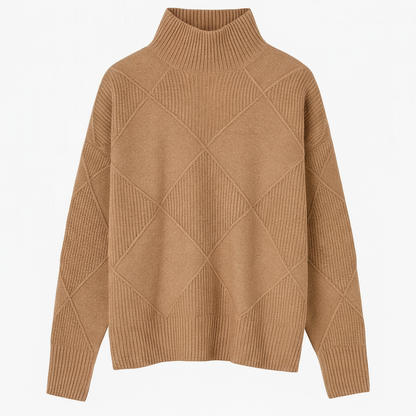Adelina | Elegant Soft Turtleneck Sweater - Northeart Couture