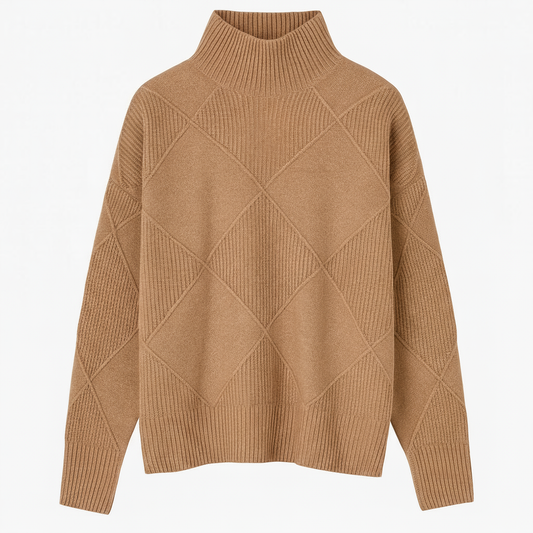 Adelina | Elegant Soft Turtleneck Sweater - Northeart Couture