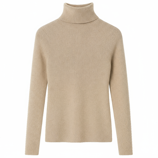 Vivienne | Women Casual Turtleneck Pullover Sweater - Northeart Couture
