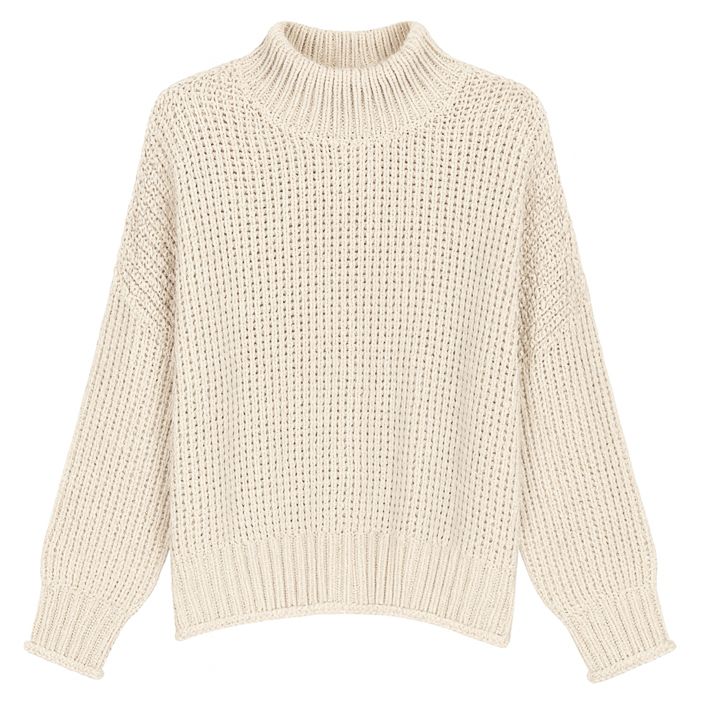 Serena | Boho Chic Knit Pullover Sweater - Northeart Couture