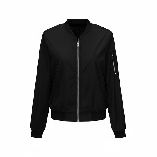 Mitsy | Classic Bomber Jacket For Women - Northeart Couture