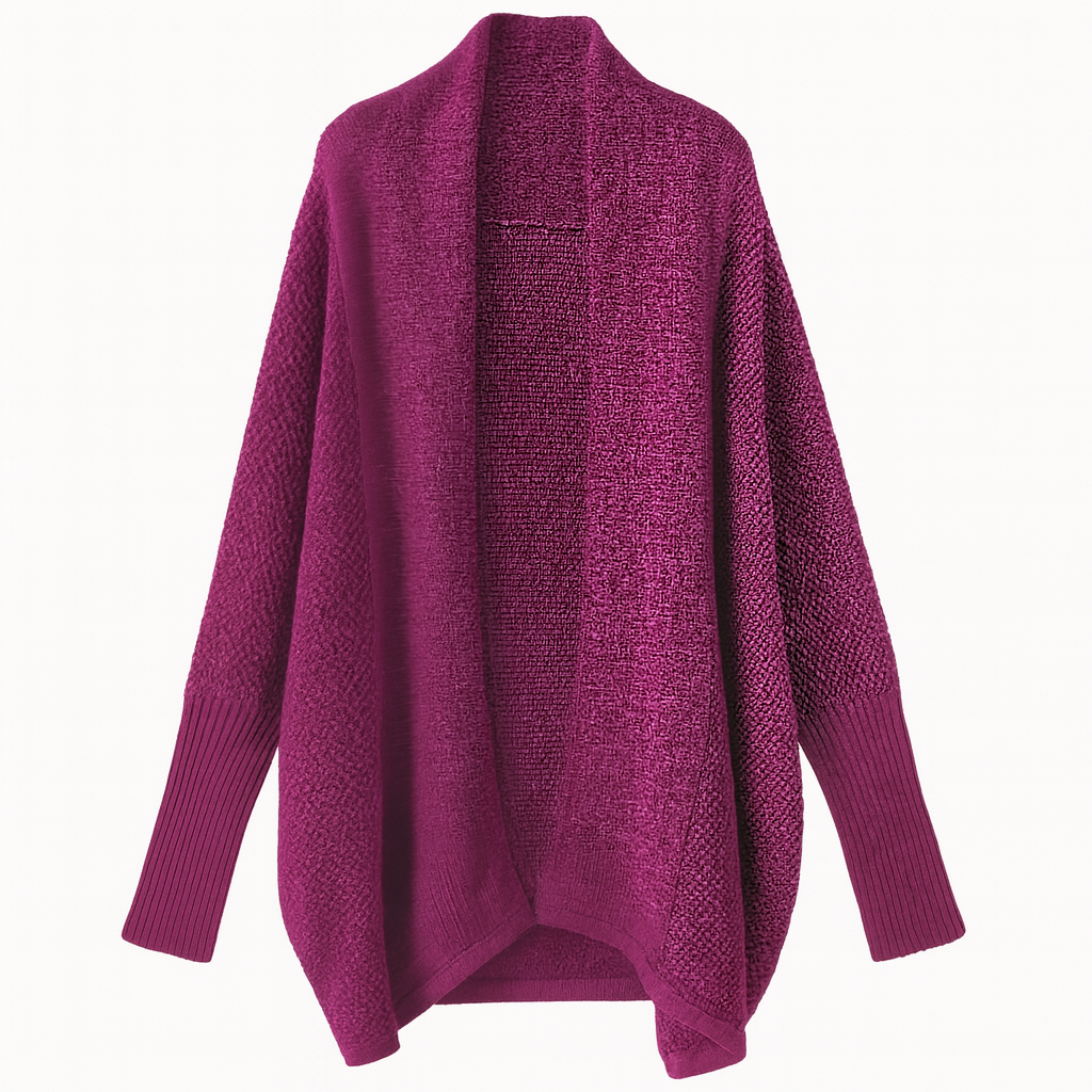 Zoe | Batwing Knit Cardigan - Northeart Couture