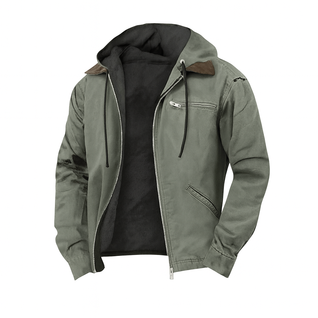 Milan | Vintage-Inspired Men's Autumn Jacket with Structured Fit - Northeart Couture