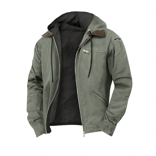 Milan | Vintage-Inspired Men's Autumn Jacket with Structured Fit - Northeart Couture