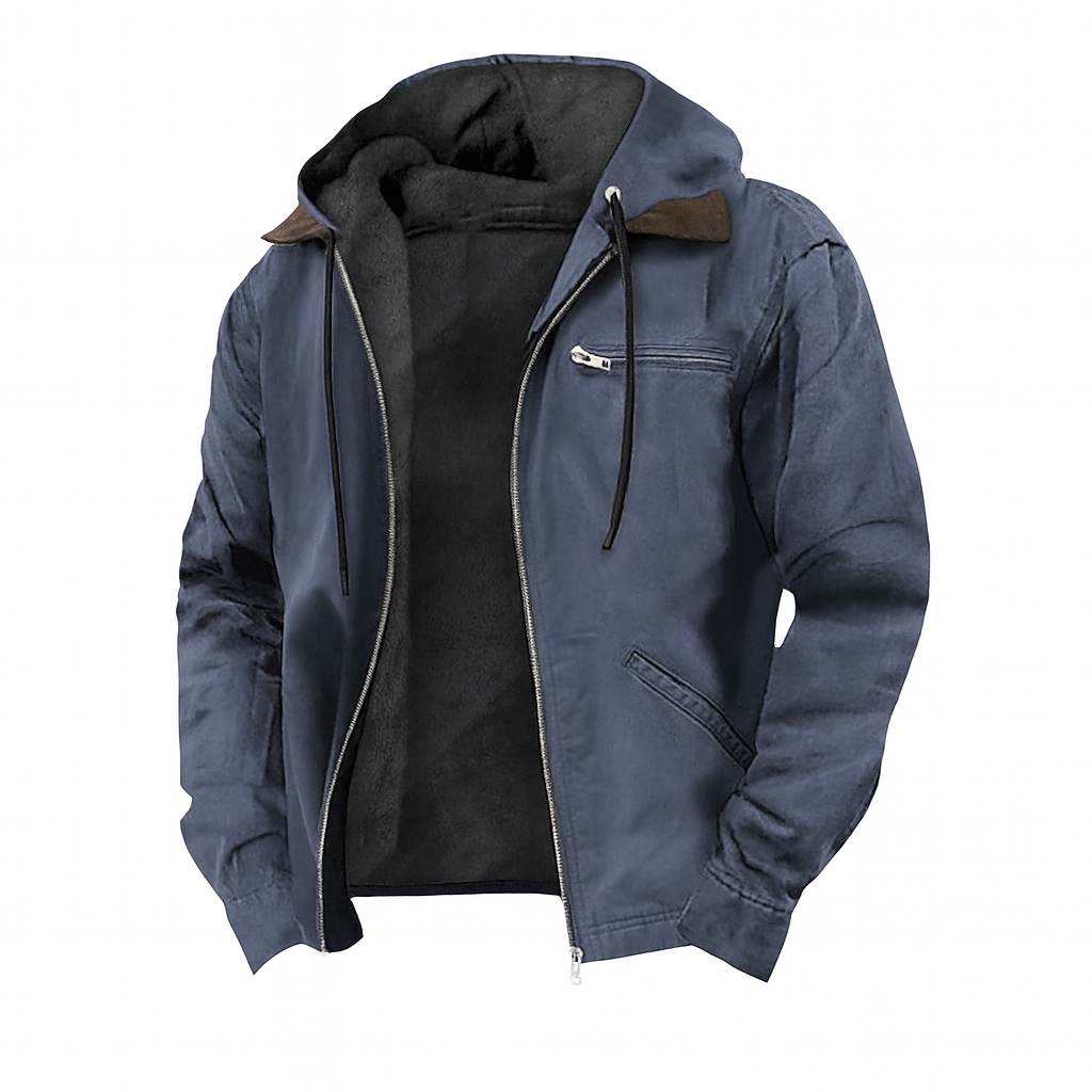 Milan | Vintage-Inspired Men's Autumn Jacket with Structured Fit - Northeart Couture