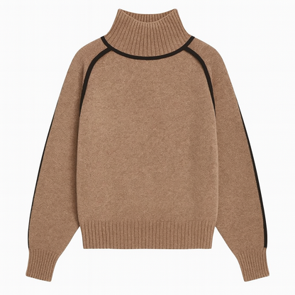 Alizée | Soft Knit Turtleneck Sweater - Northeart Couture