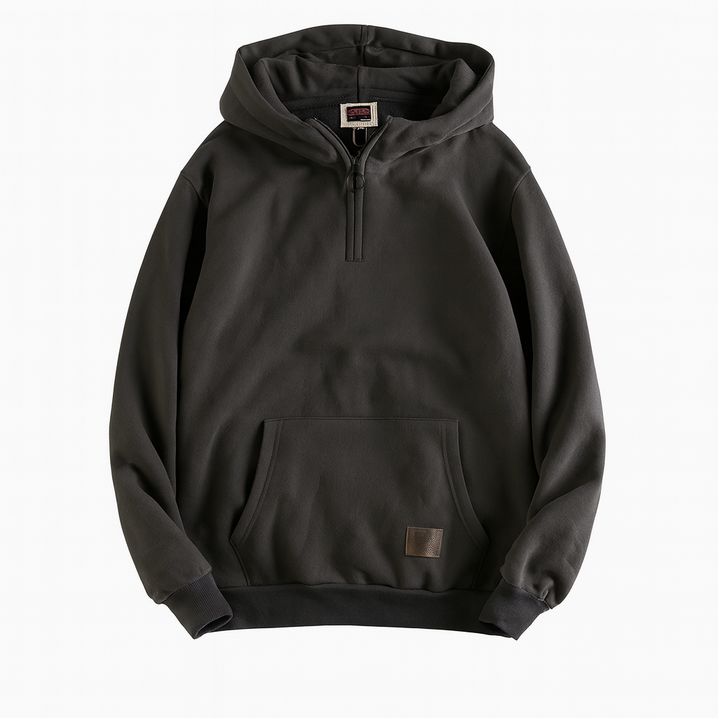 Wellington | Classic Half-Zip Hoodie - Northeart Couture