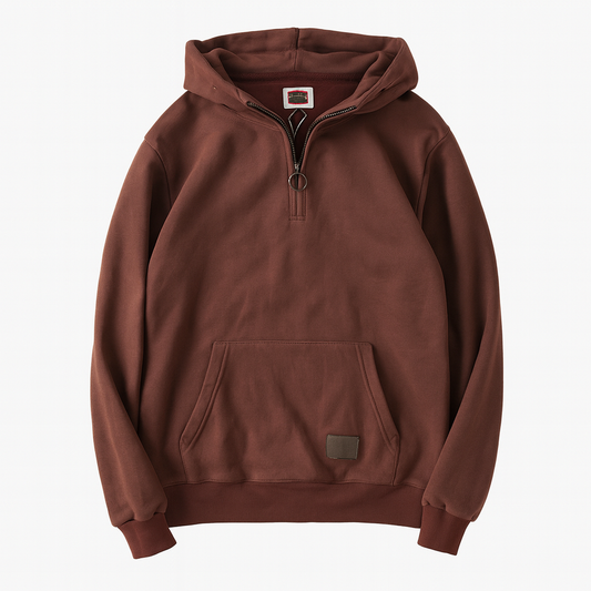 Wellington | Classic Half-Zip Hoodie - Northeart Couture