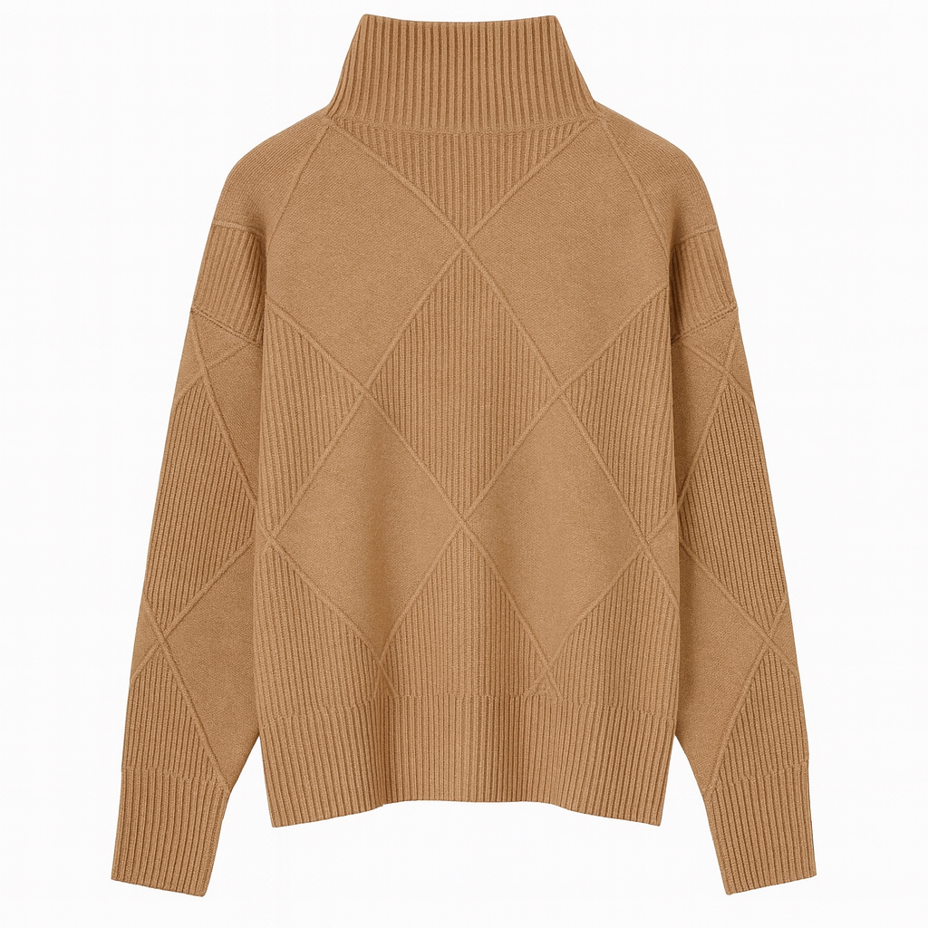 Adelina | Elegant Soft Turtleneck Sweater - Northeart Couture