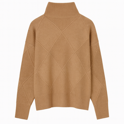 Adelina | Elegant Soft Turtleneck Sweater - Northeart Couture