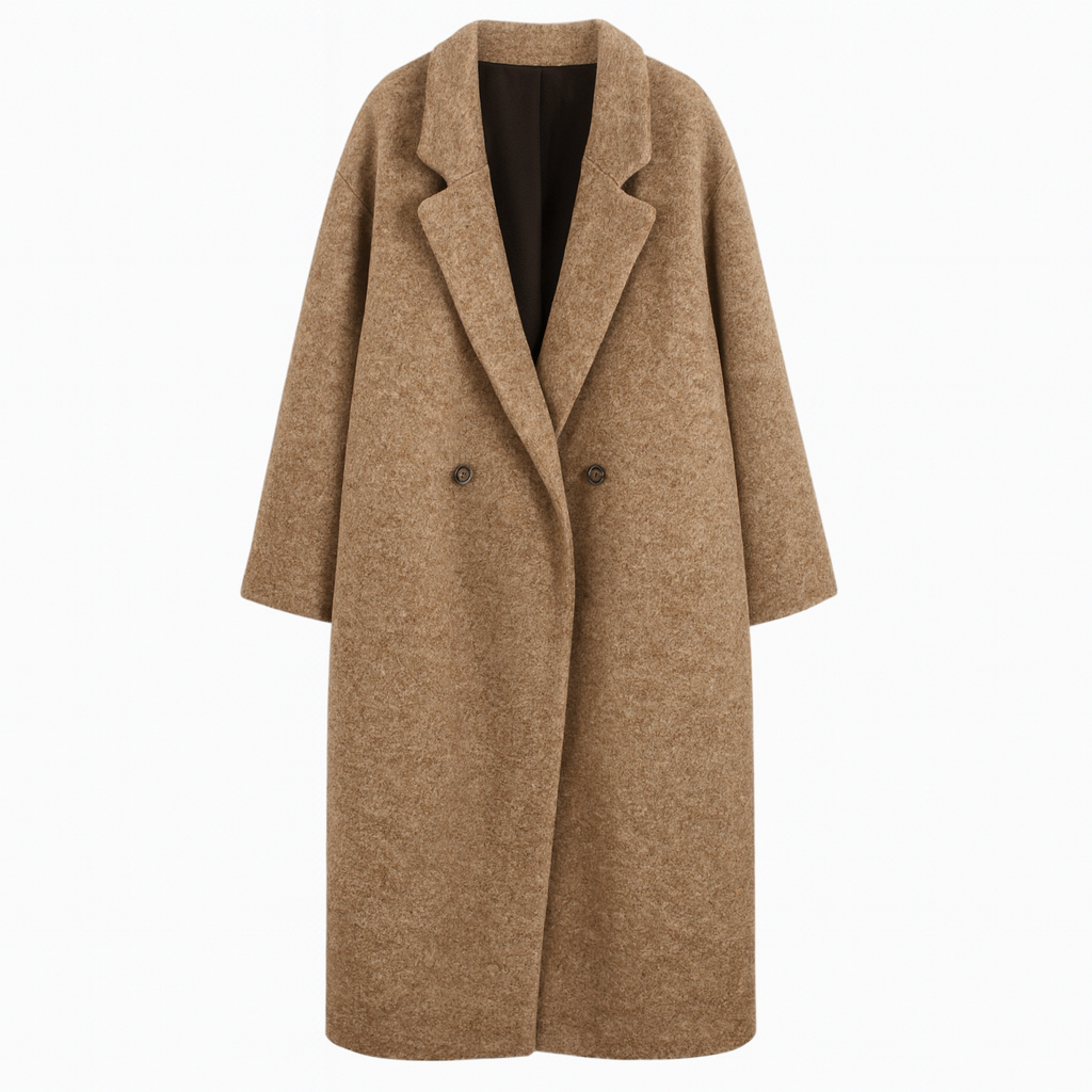 Kelly | Elegant Long Women Winter Coat with Classic Tailored Design - Northeart Couture