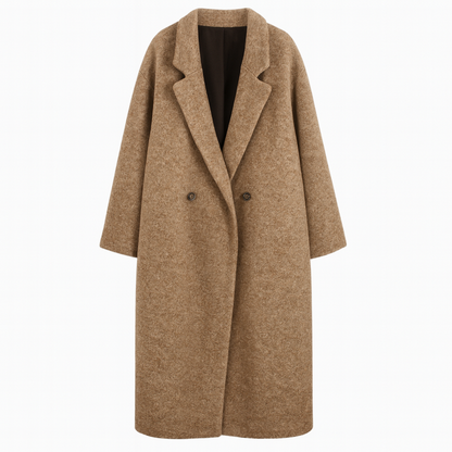 Kelly | Elegant Long Women Winter Coat with Classic Tailored Design - Northeart Couture