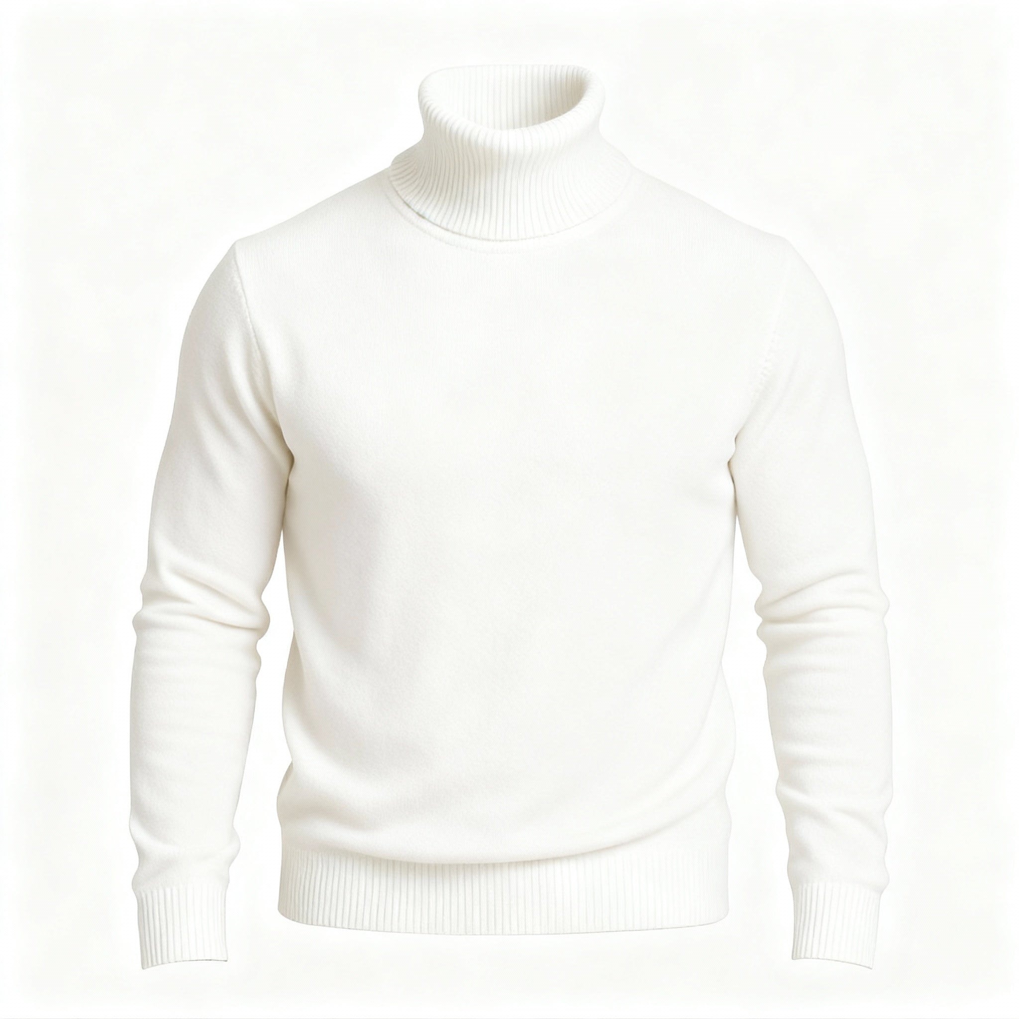Davidson | Classic Knitted Turtleneck Sweater for Men Timeless Style and Comfort - Northeart Couture