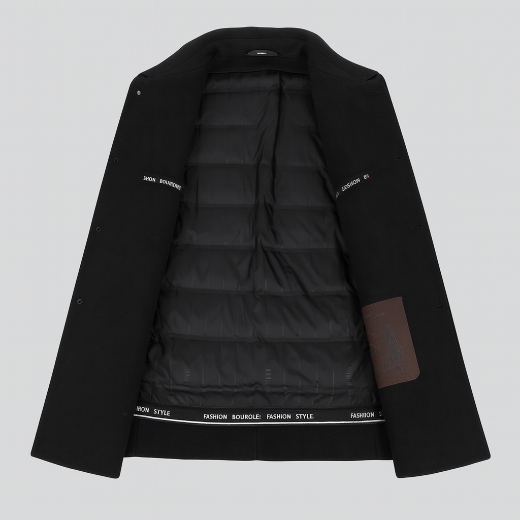 Augustus | Classic Tailored Overcoat for Effortless Sophistication - Northeart Couture