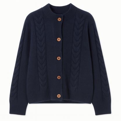 Aldrich | Premium Wool Blend Sweater Simple and Comfortable - Northeart Couture