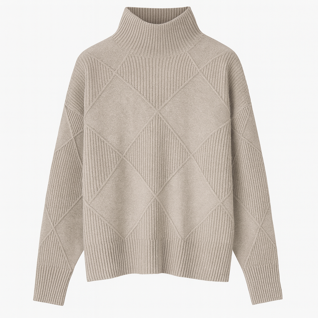 Adelina | Elegant Soft Turtleneck Sweater - Northeart Couture