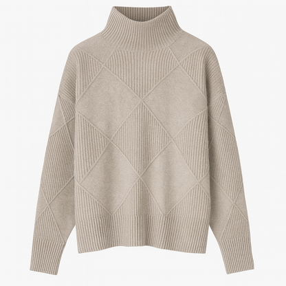 Adelina | Elegant Soft Turtleneck Sweater - Northeart Couture