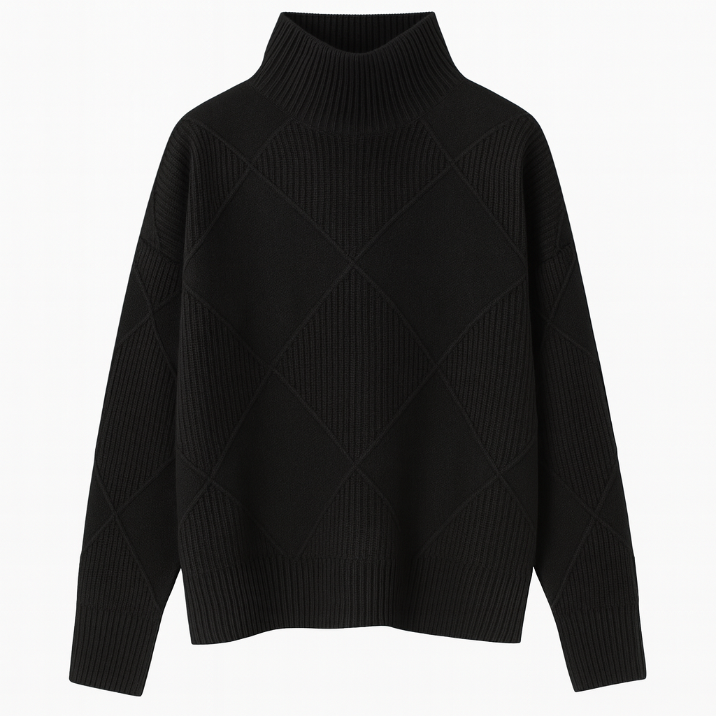 Adelina | Elegant Soft Turtleneck Sweater - Northeart Couture