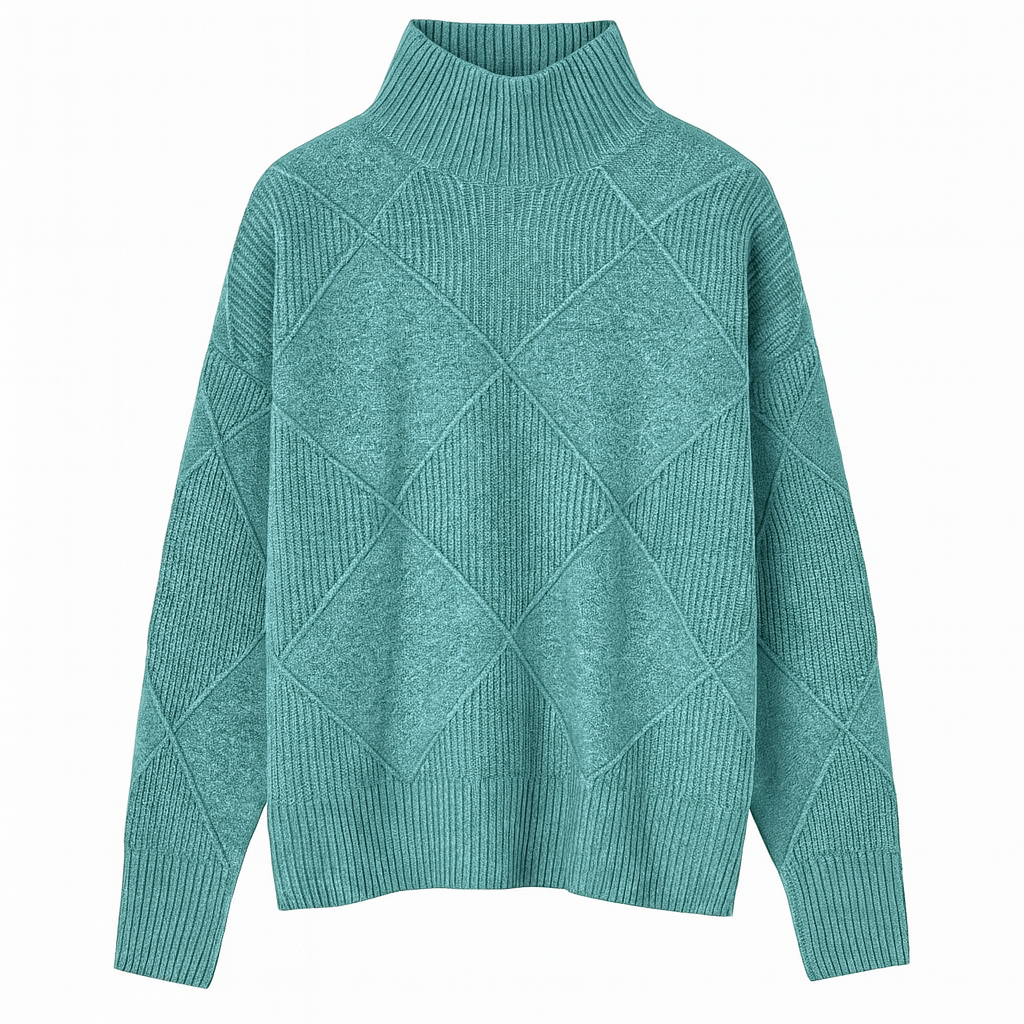 Adelina | Elegant Soft Turtleneck Sweater - Northeart Couture